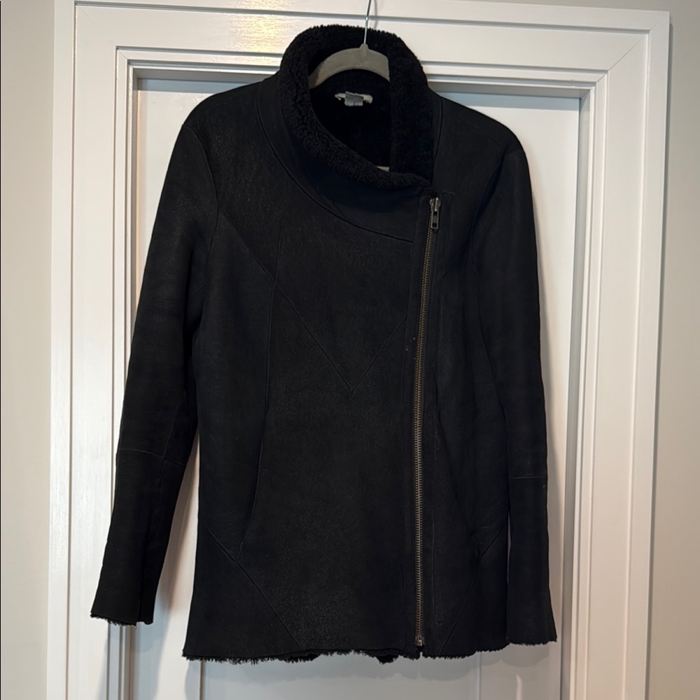 Helmut Lang Shearling Fur jacket